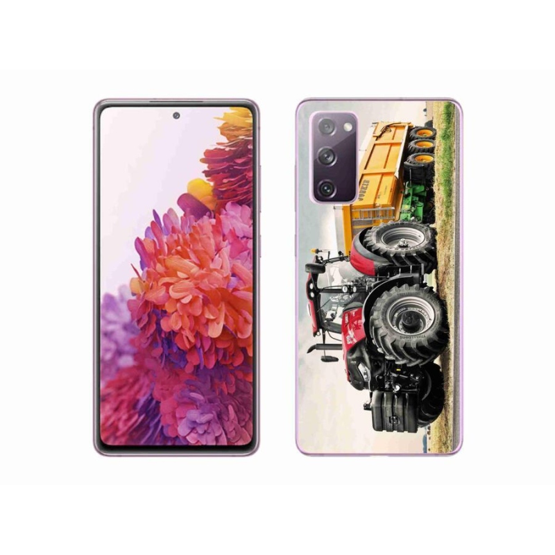 Gelový kryt mmCase na mobil Samsung Galaxy S20 FE - traktor 3