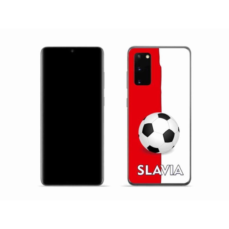 Gelový kryt mmCase na mobil Samsung Galaxy S20 - fotbal 2
