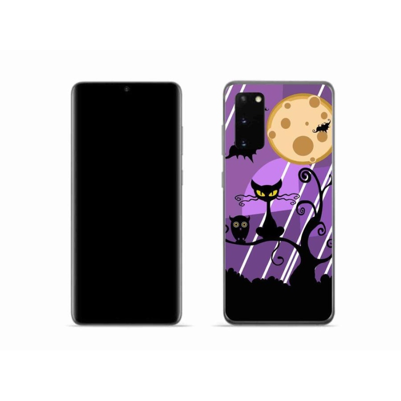 Gelový kryt mmCase na mobil Samsung Galaxy S20 - halloween