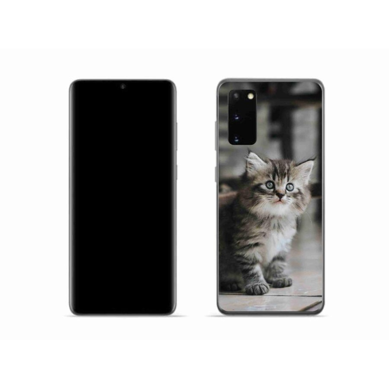 Gelový kryt mmCase na mobil Samsung Galaxy S20 - koťátko