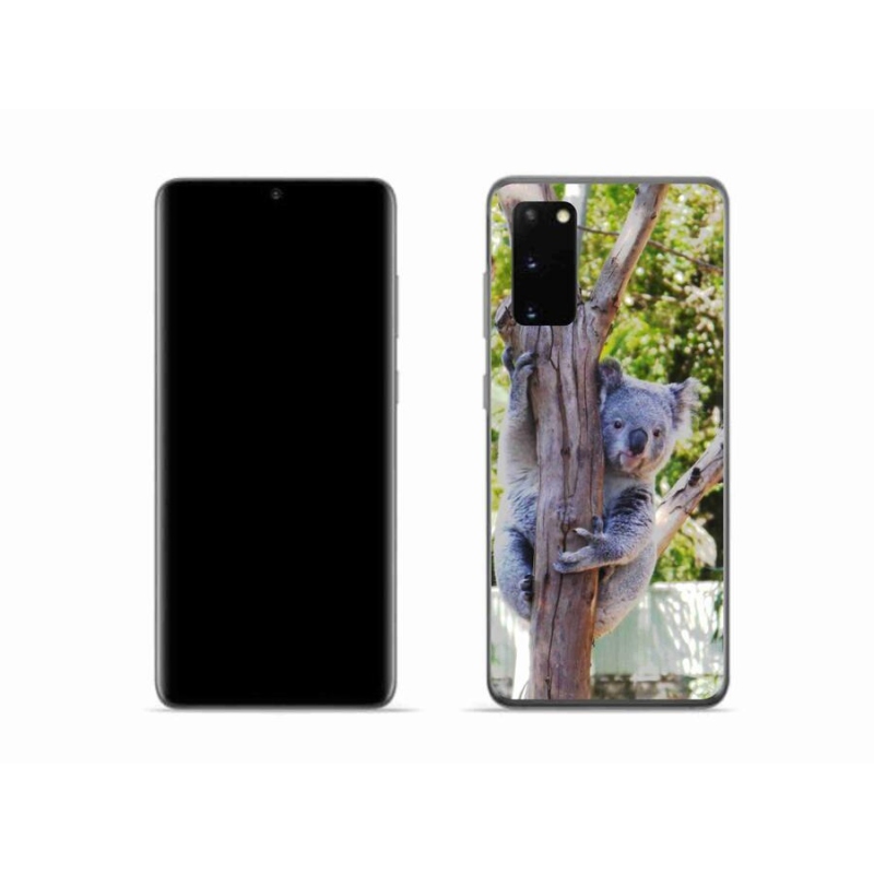 Gelový kryt mmCase na mobil Samsung Galaxy S20 - koala