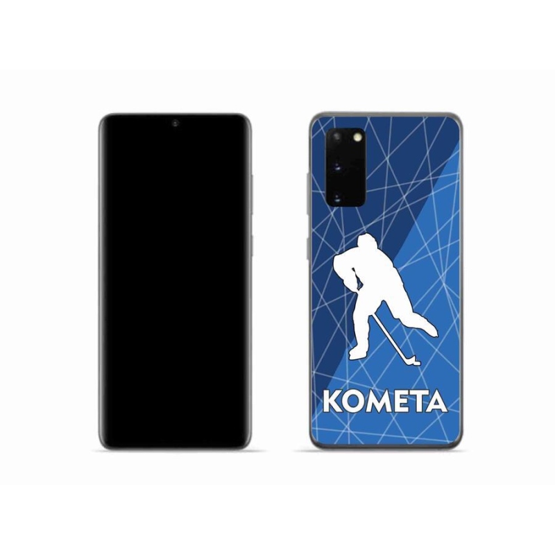Gelový kryt mmCase na mobil Samsung Galaxy S20 - Kometa
