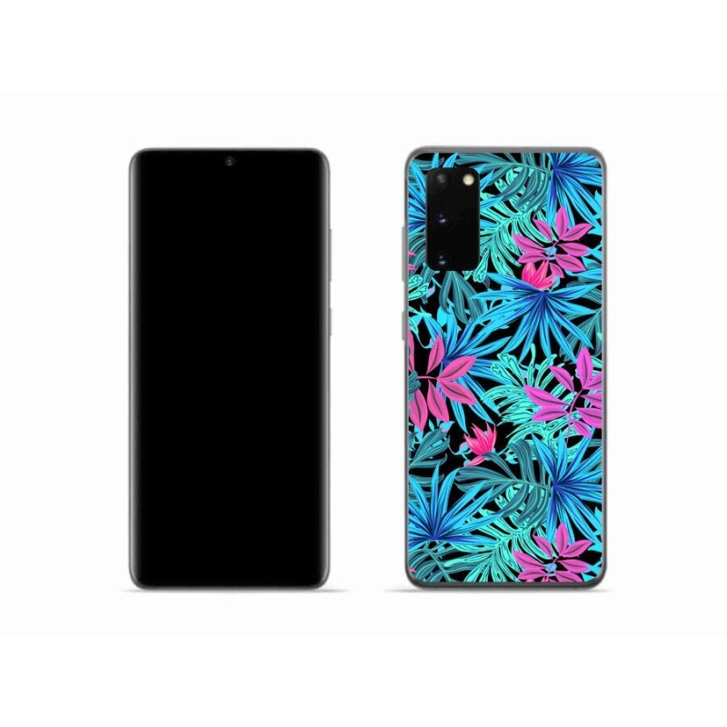 Gelový kryt mmCase na mobil Samsung Galaxy S20 - květiny 3
