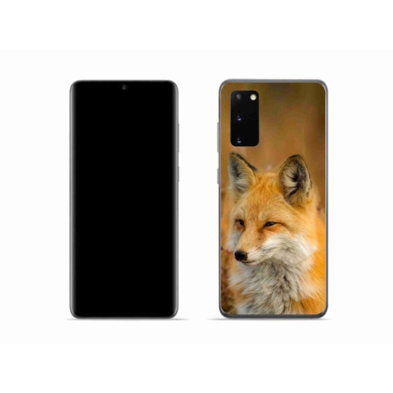 Gelový kryt mmCase na mobil Samsung Galaxy S20 - liška