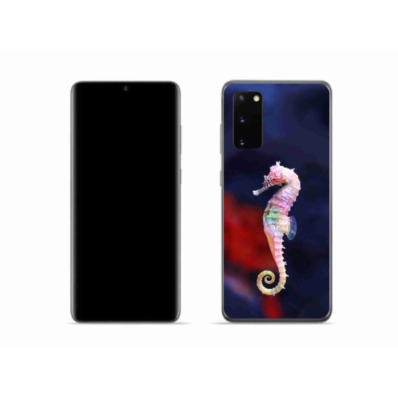 Gelový kryt mmCase na mobil Samsung Galaxy S20 - mořský koník