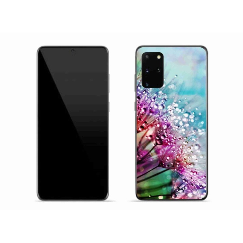 Gelový kryt mmCase na mobil Samsung Galaxy S20 Plus - barevné květy
