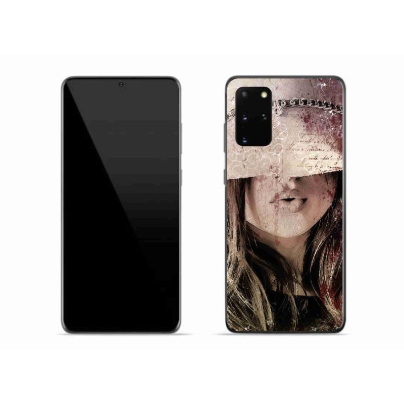 Gelový kryt mmCase na mobil Samsung Galaxy S20 Plus - dívka