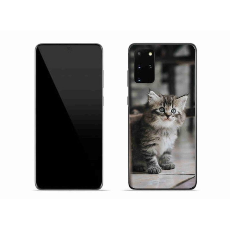 Gelový kryt mmCase na mobil Samsung Galaxy S20 Plus - koťátko
