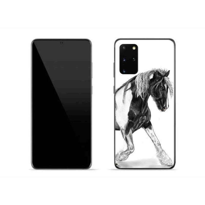 Gelový kryt mmCase na mobil Samsung Galaxy S20 Plus - kůň