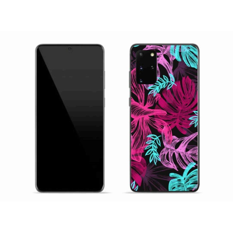 Gelový kryt mmCase na mobil Samsung Galaxy S20 Plus - květiny 1