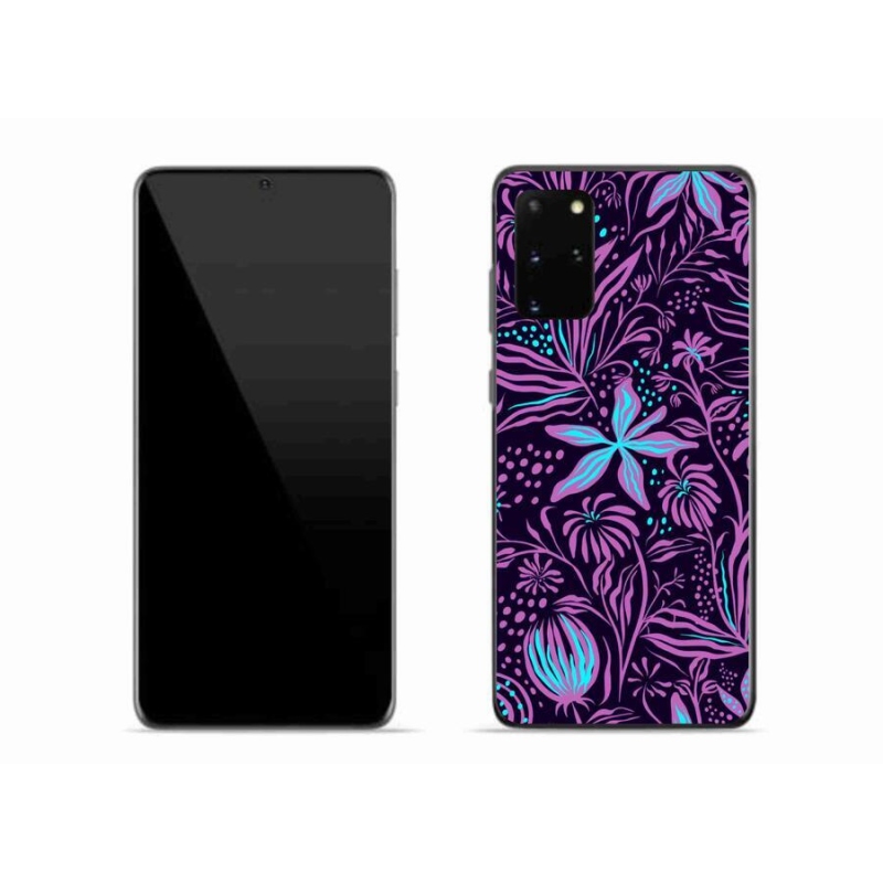 Gelový kryt mmCase na mobil Samsung Galaxy S20 Plus - květiny 2