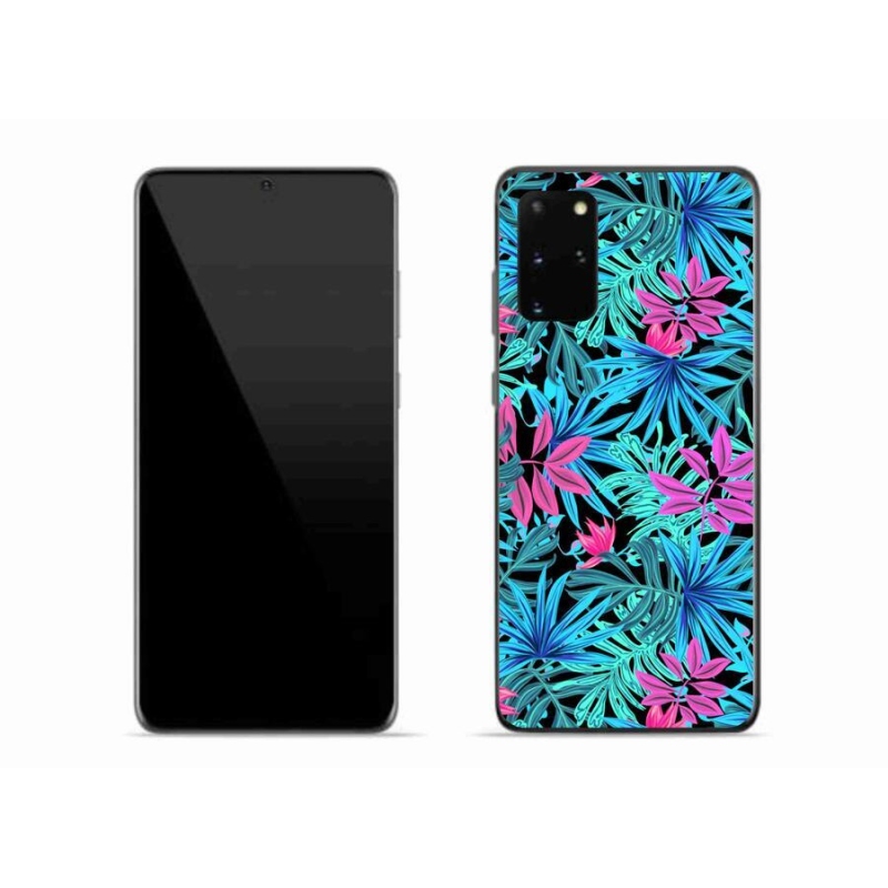 Gelový kryt mmCase na mobil Samsung Galaxy S20 Plus - květiny 3