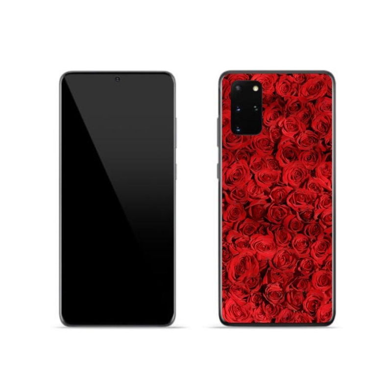 Gelový kryt mmCase na mobil Samsung Galaxy S20 Plus - růže