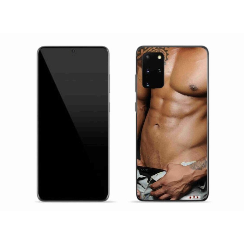 Gelový kryt mmCase na mobil Samsung Galaxy S20 Plus - sexy muž
