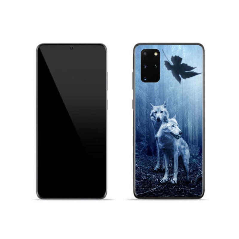 Gelový kryt mmCase na mobil Samsung Galaxy S20 Plus - vlci v lese
