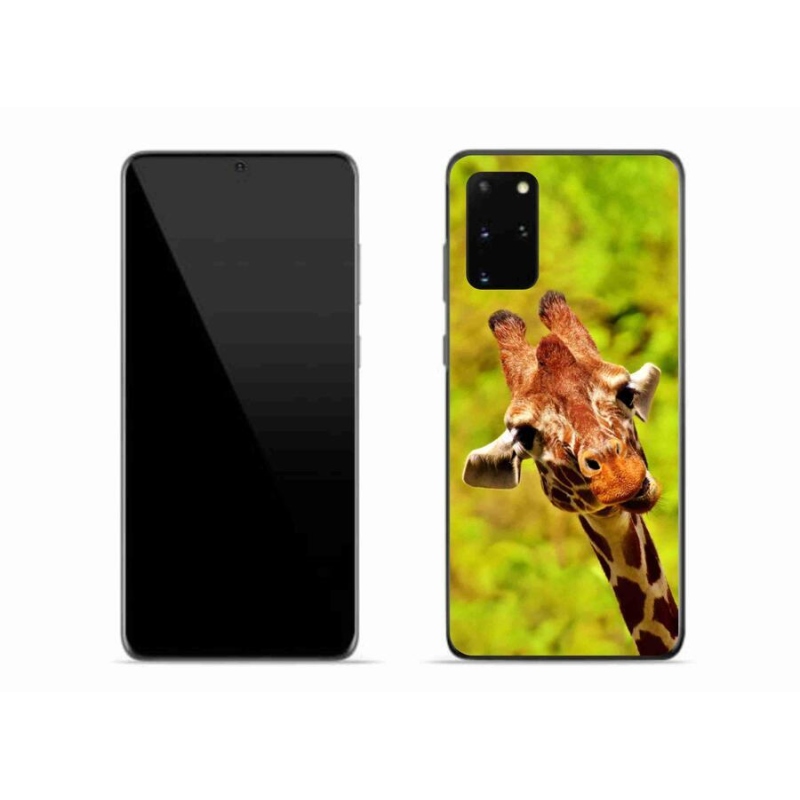 Gelový kryt mmCase na mobil Samsung Galaxy S20 Plus - žirafa