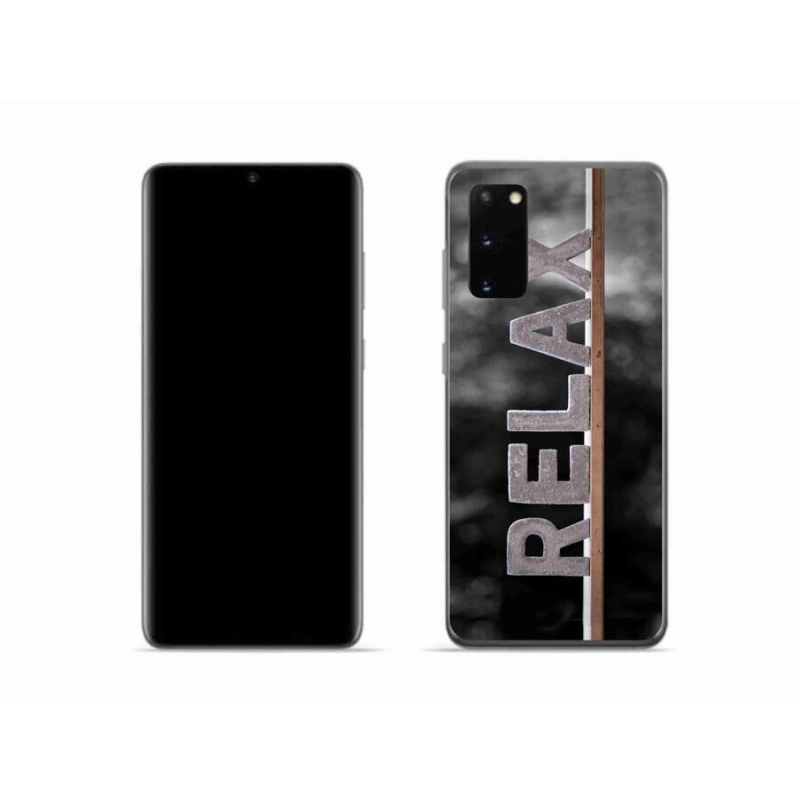 Gelový kryt mmCase na mobil Samsung Galaxy S20 - relax 1