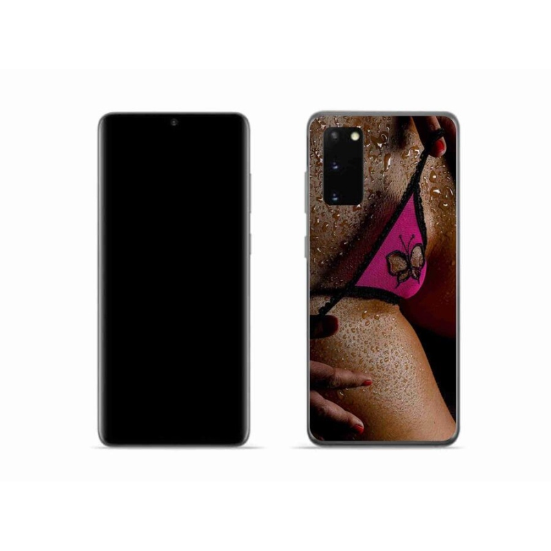Gelový kryt mmCase na mobil Samsung Galaxy S20 - sexy žena