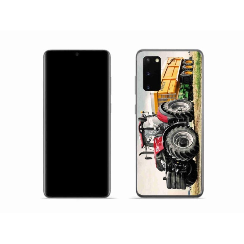 Gelový kryt mmCase na mobil Samsung Galaxy S20 - traktor 3