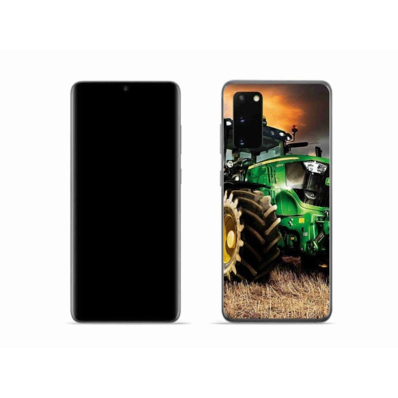 Gelový kryt mmCase na mobil Samsung Galaxy S20 - traktor