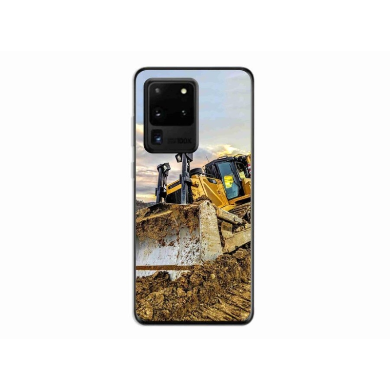Gelový kryt mmCase na mobil Samsung Galaxy S20 Ultra - bagr