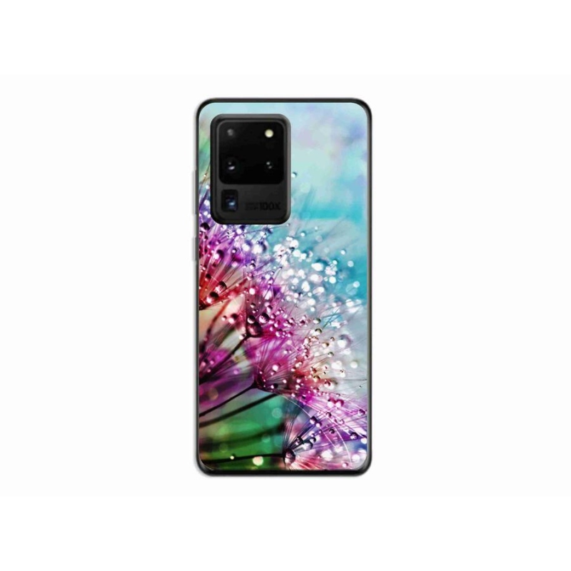 Gelový kryt mmCase na mobil Samsung Galaxy S20 Ultra - barevné květy