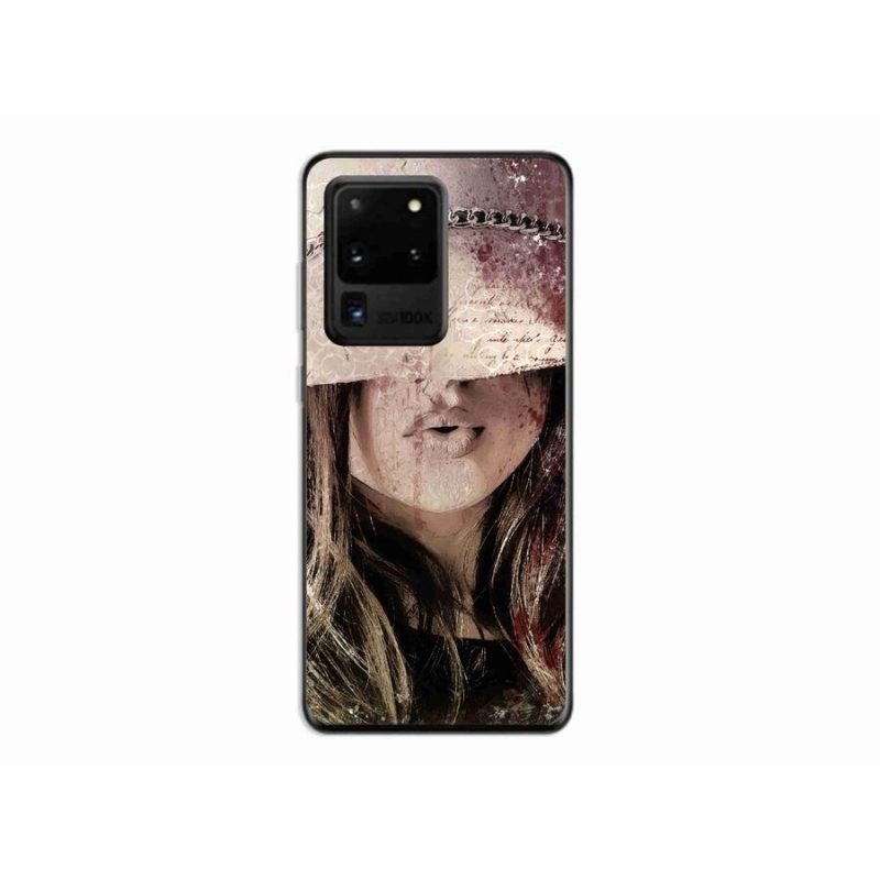 Gelový kryt mmCase na mobil Samsung Galaxy S20 Ultra - dívka