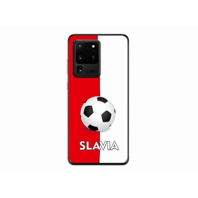 Gelový kryt mmCase na mobil Samsung Galaxy S20 Ultra - fotbal 2