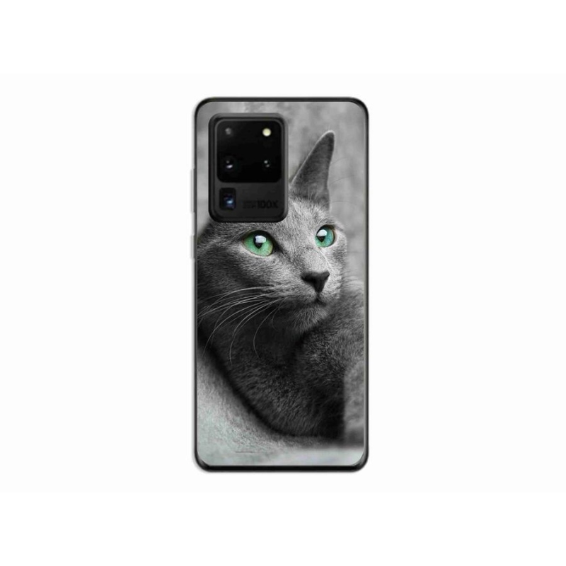 Gelový kryt mmCase na mobil Samsung Galaxy S20 Ultra - kočka 2