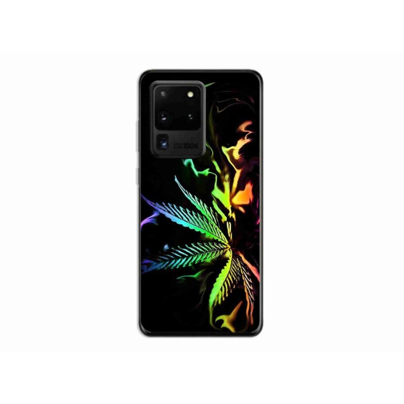 Gelový kryt mmCase na mobil Samsung Galaxy S20 Ultra - konopí 2