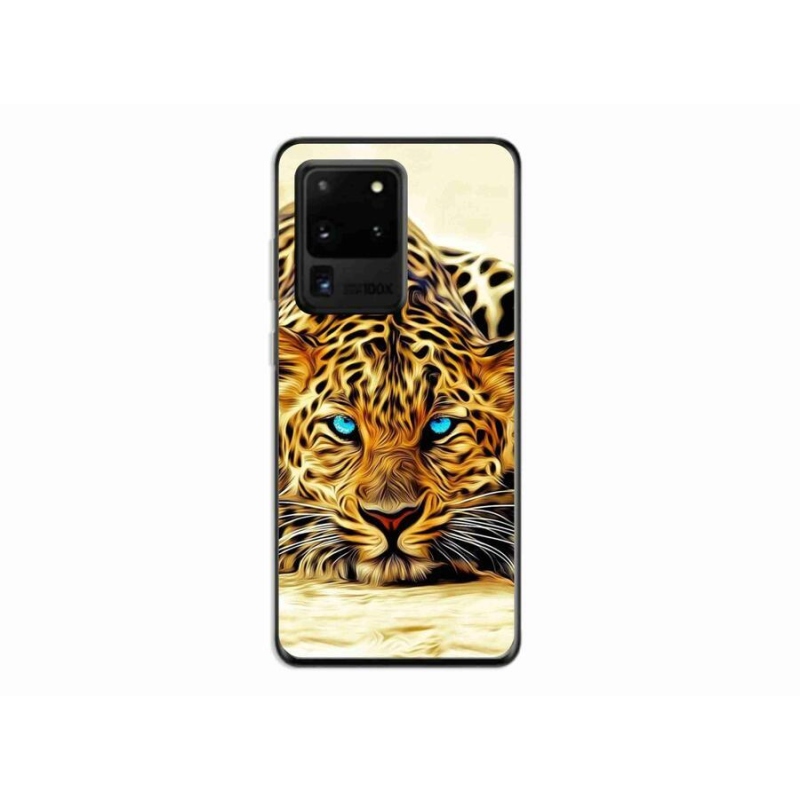 Gelový kryt mmCase na mobil Samsung Galaxy S20 Ultra - kreslený tygr