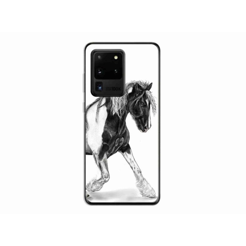 Gelový kryt mmCase na mobil Samsung Galaxy S20 Ultra - kůň