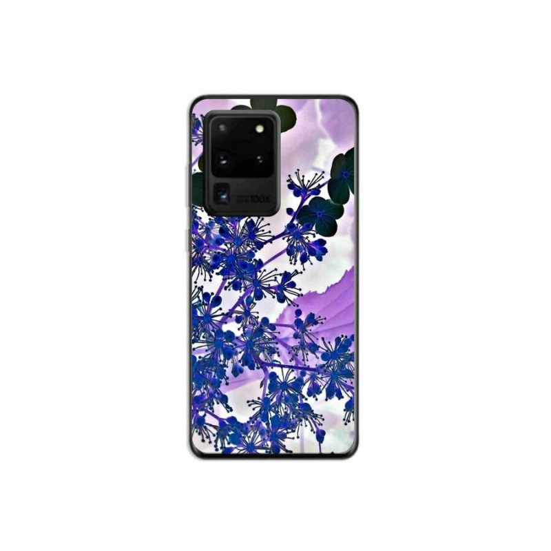 Gelový kryt mmCase na mobil Samsung Galaxy S20 Ultra - květ hortenzie