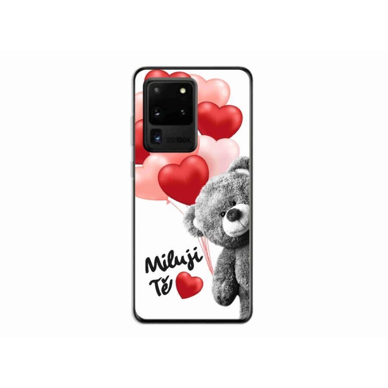 Gelový kryt mmCase na mobil Samsung Galaxy S20 Ultra - miluji Tě