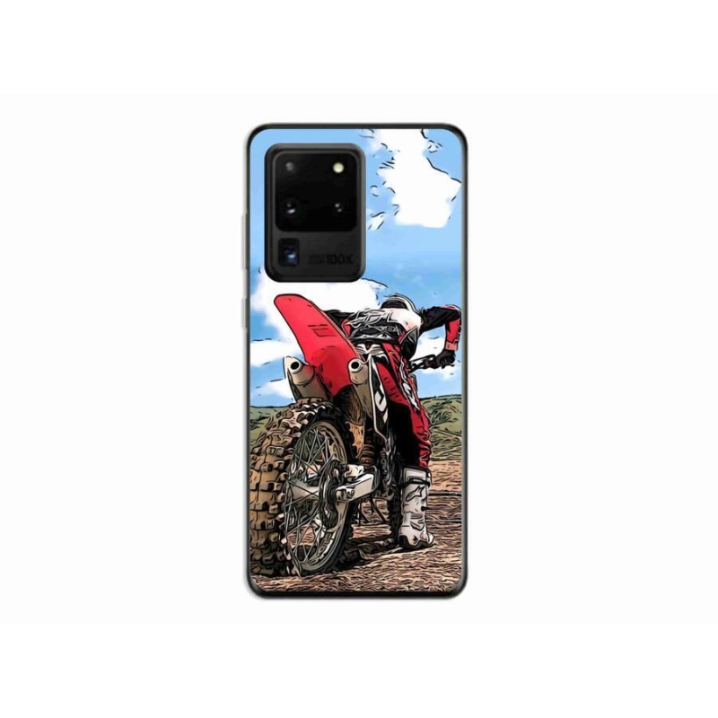 Gelový kryt mmCase na mobil Samsung Galaxy S20 Ultra - moto