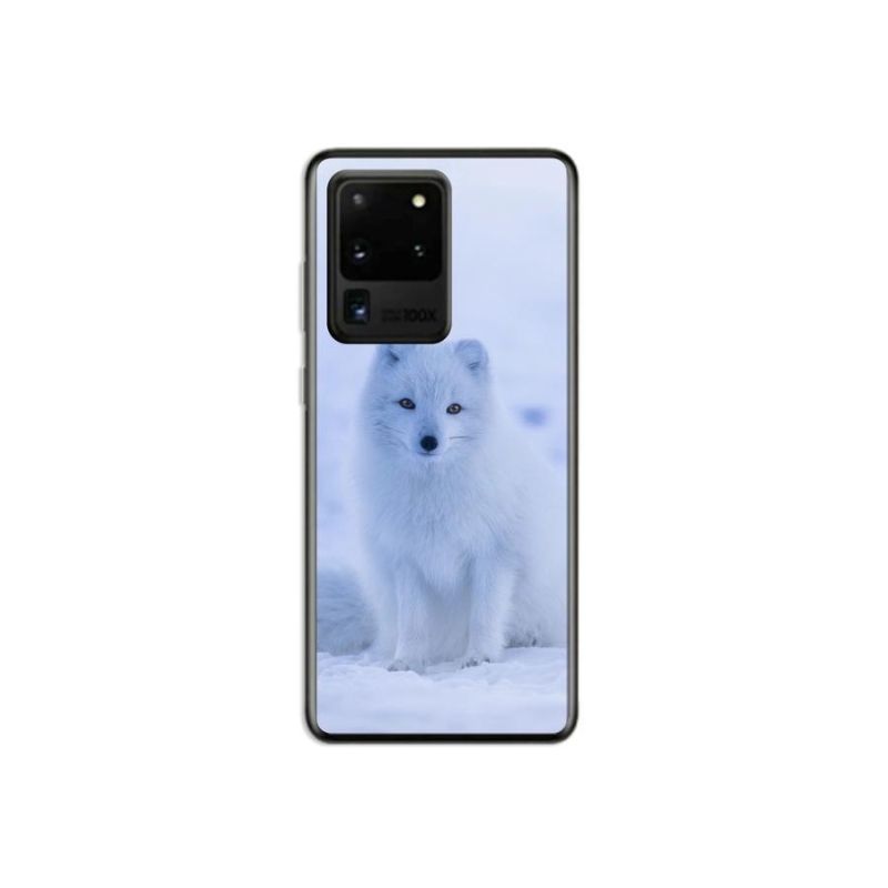 Gelový kryt mmCase na mobil Samsung Galaxy S20 Ultra - polární liška