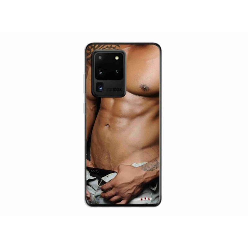 Gelový kryt mmCase na mobil Samsung Galaxy S20 Ultra - sexy muž