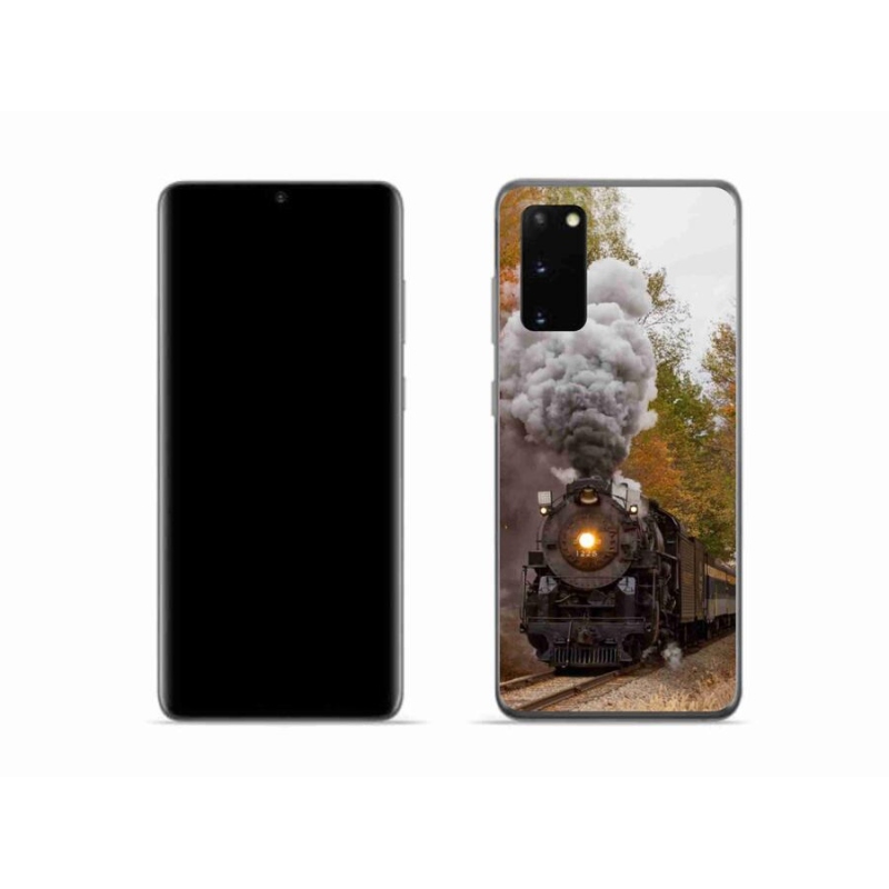 Gelový kryt mmCase na mobil Samsung Galaxy S20 - vlak 1