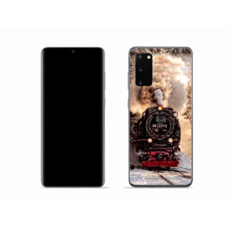 Gelový kryt mmCase na mobil Samsung Galaxy S20 - vlak