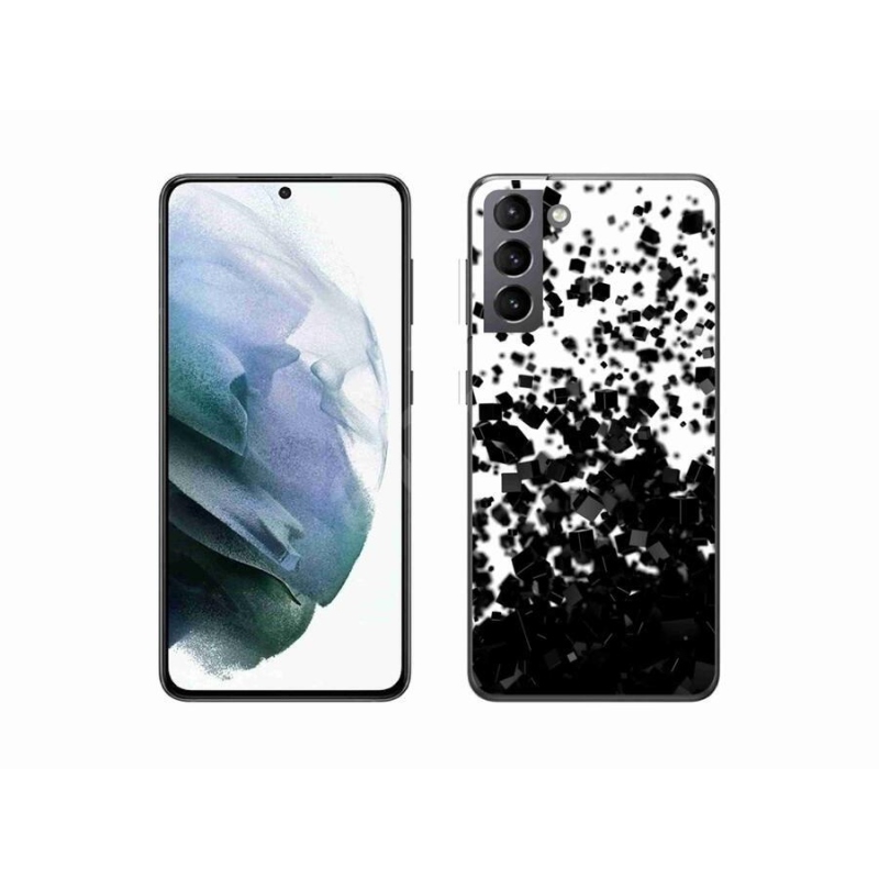 Gelový kryt mmCase na mobil Samsung Galaxy S21 - abstraktní vzor 1