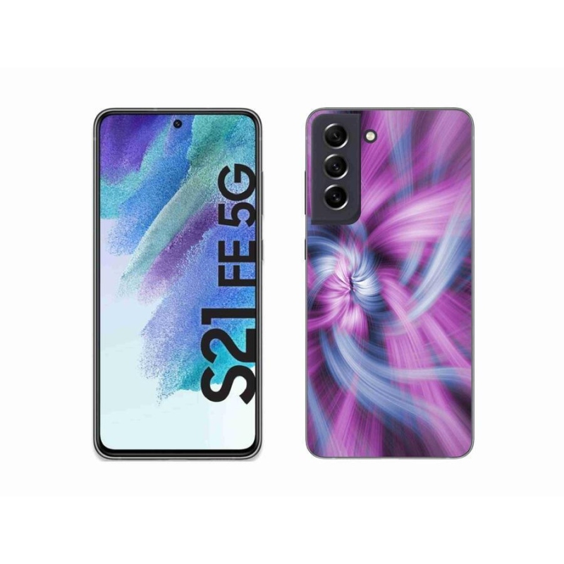 Gelový kryt mmCase na mobil Samsung Galaxy S21 FE 5G - abstrakt 12