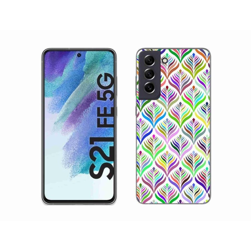 Gelový kryt mmCase na mobil Samsung Galaxy S21 FE 5G - abstrakt 15