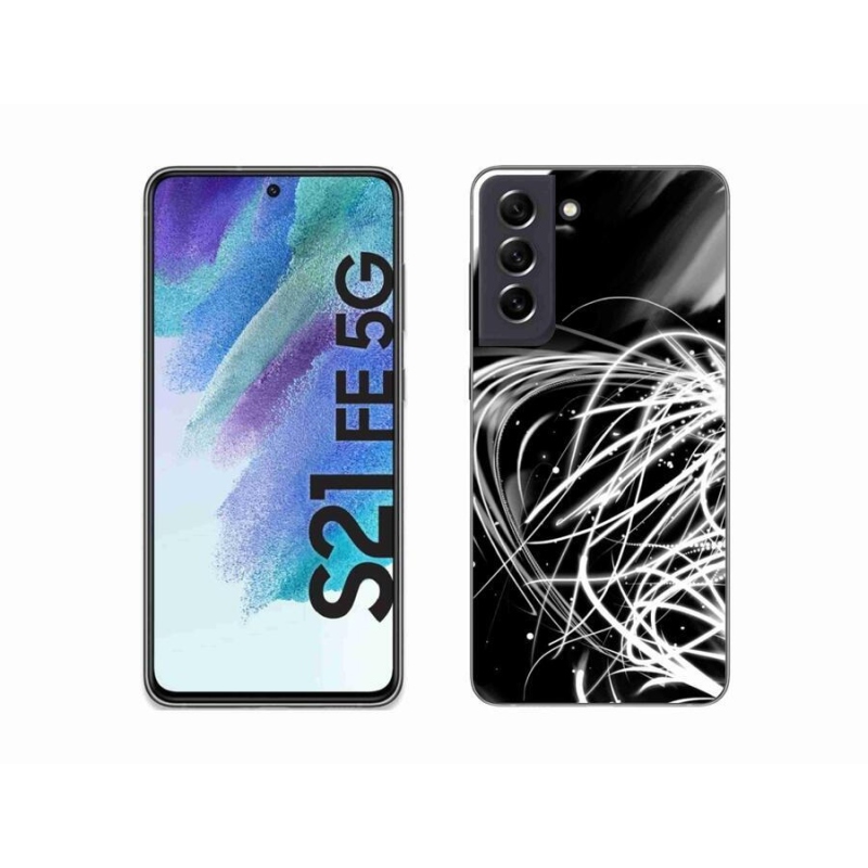 Gelový kryt mmCase na mobil Samsung Galaxy S21 FE 5G - abstrakt 2