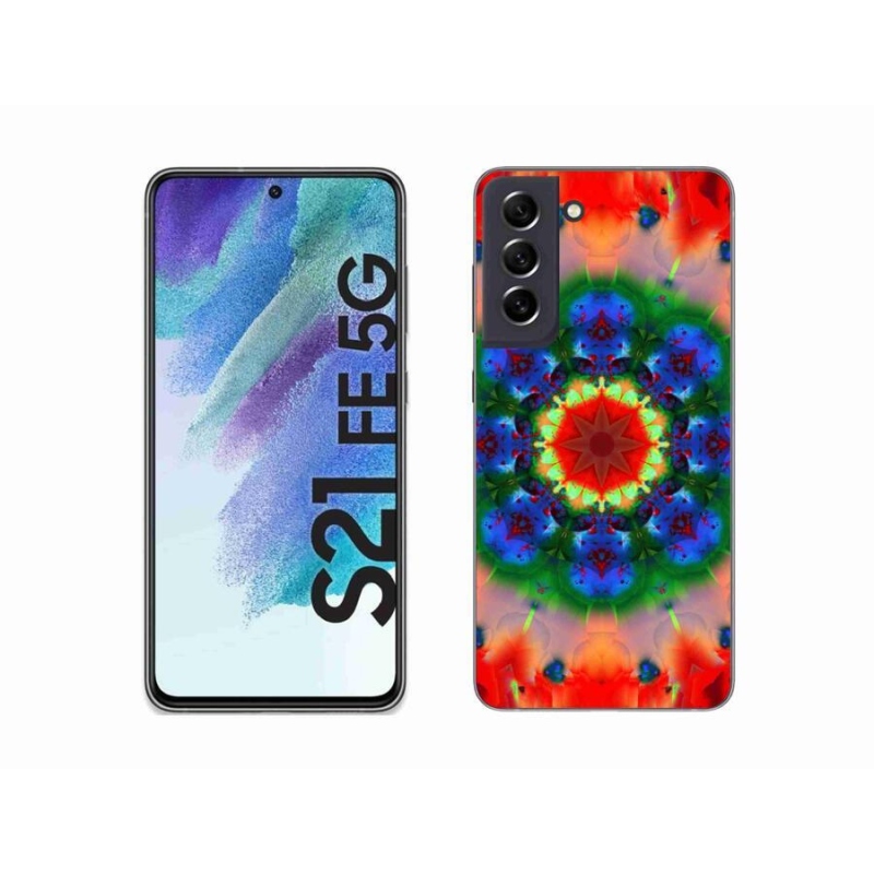 Gelový kryt mmCase na mobil Samsung Galaxy S21 FE 5G - abstrakt 5