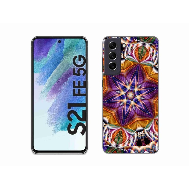 Gelový kryt mmCase na mobil Samsung Galaxy S21 FE 5G - abstrakt 6