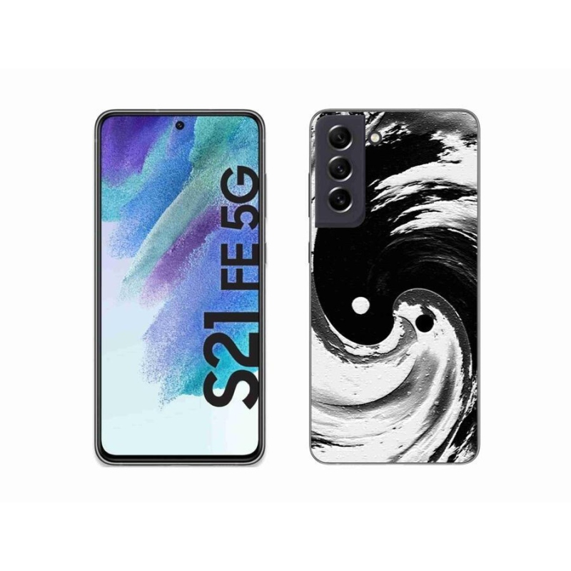 Gelový kryt mmCase na mobil Samsung Galaxy S21 FE 5G - abstrakt 8