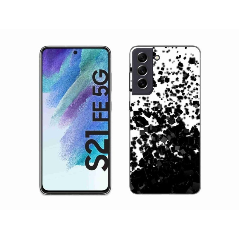 Gelový kryt mmCase na mobil Samsung Galaxy S21 FE 5G - abstraktní vzor 1