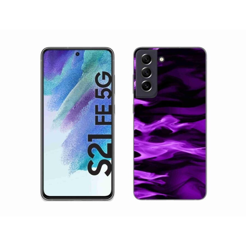 Gelový kryt mmCase na mobil Samsung Galaxy S21 FE 5G - abstraktní vzor 9