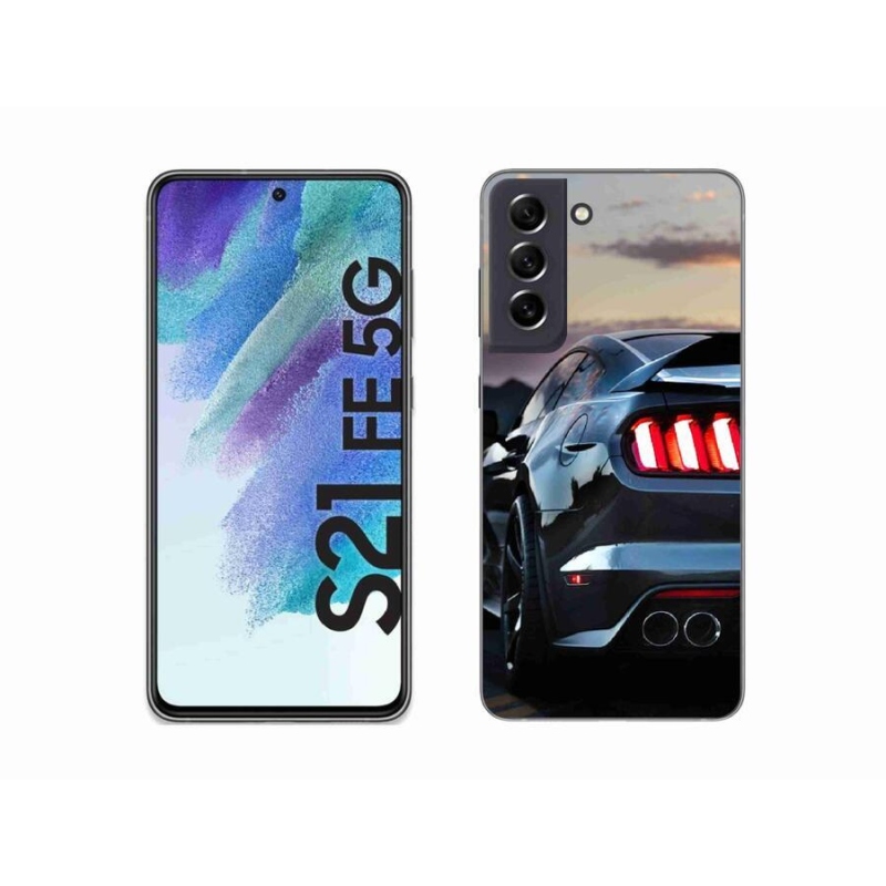 Gelový kryt mmCase na mobil Samsung Galaxy S21 FE 5G - auto 7