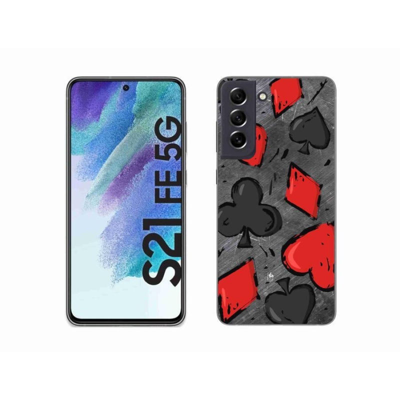 Gelový kryt mmCase na mobil Samsung Galaxy S21 FE 5G - karta 1